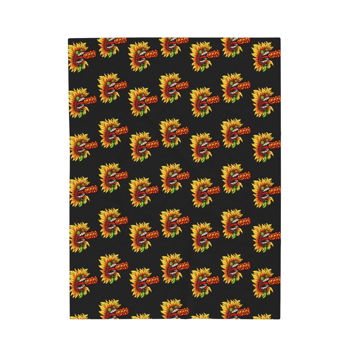 Optimus Fireflower Plush Blanket