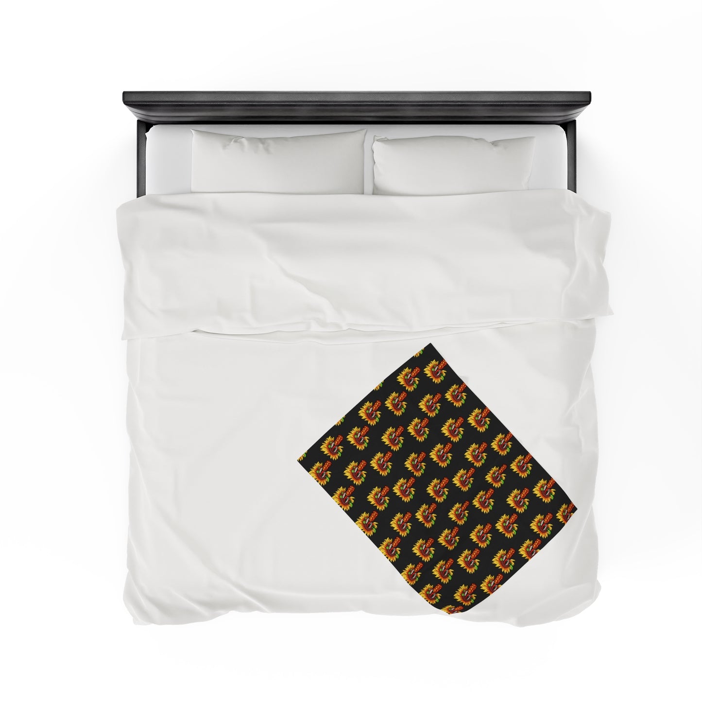 Optimus Fireflower Plush Blanket