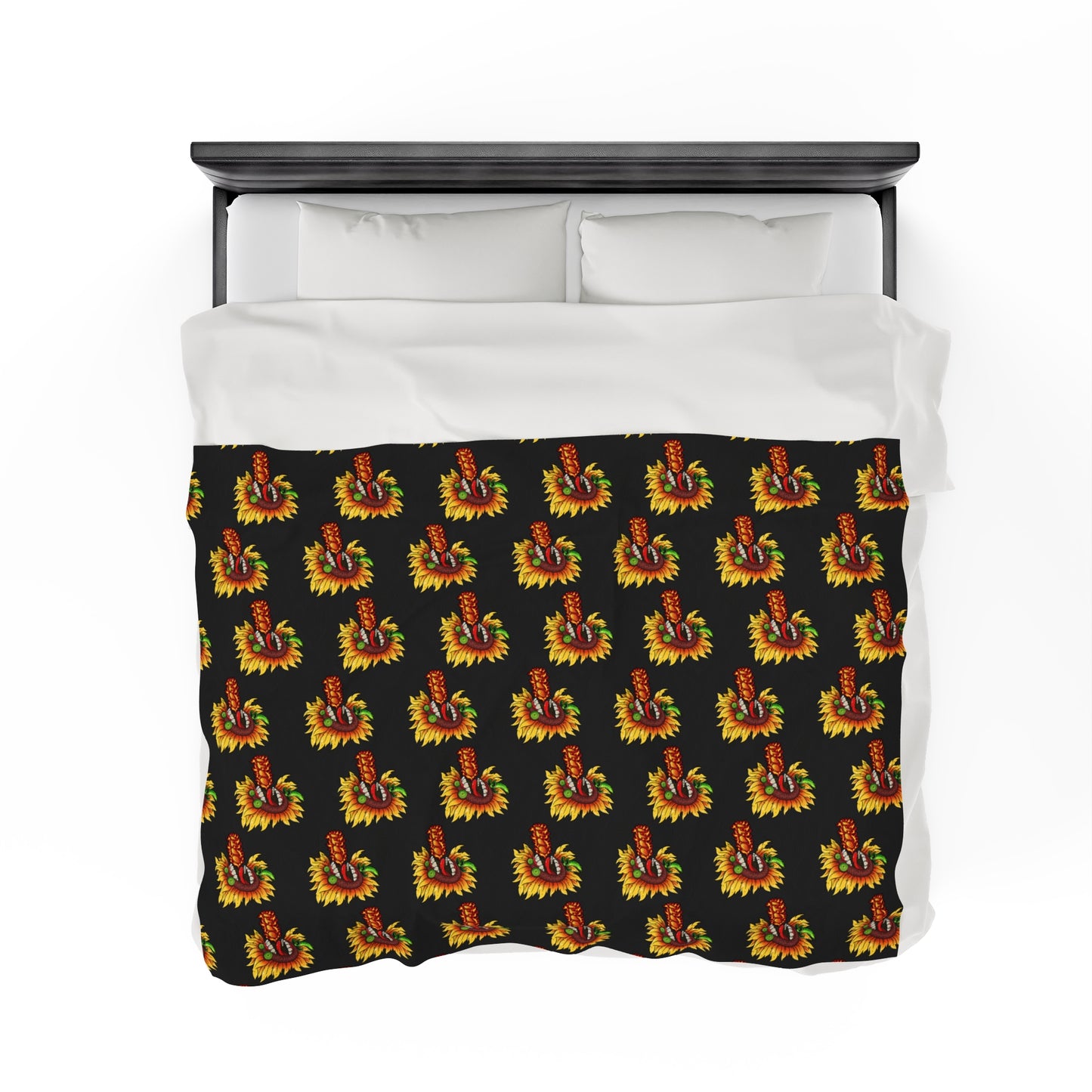 Optimus Fireflower Plush Blanket