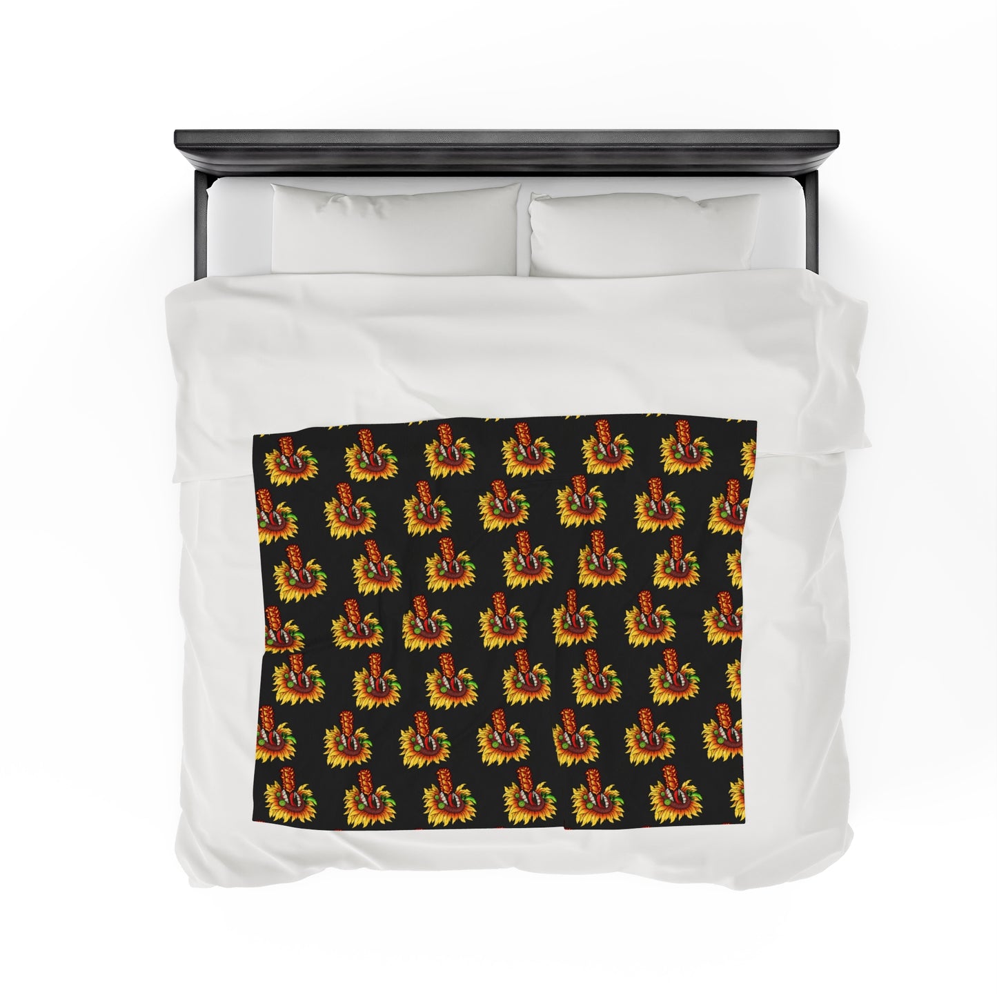 Optimus Fireflower Plush Blanket