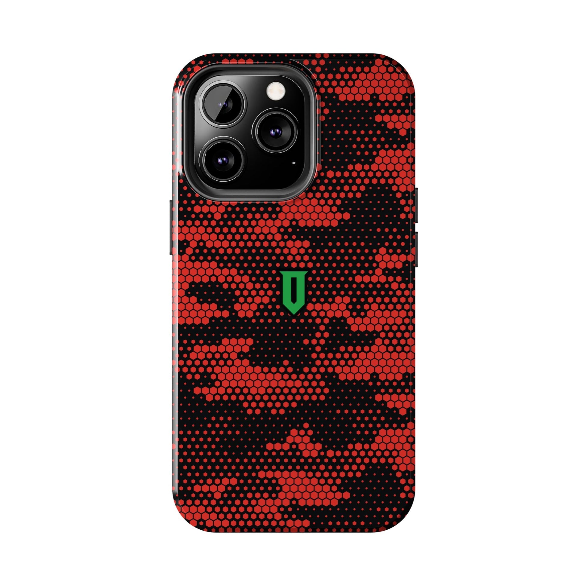 Red Hex Camo Phone Case - Optimus