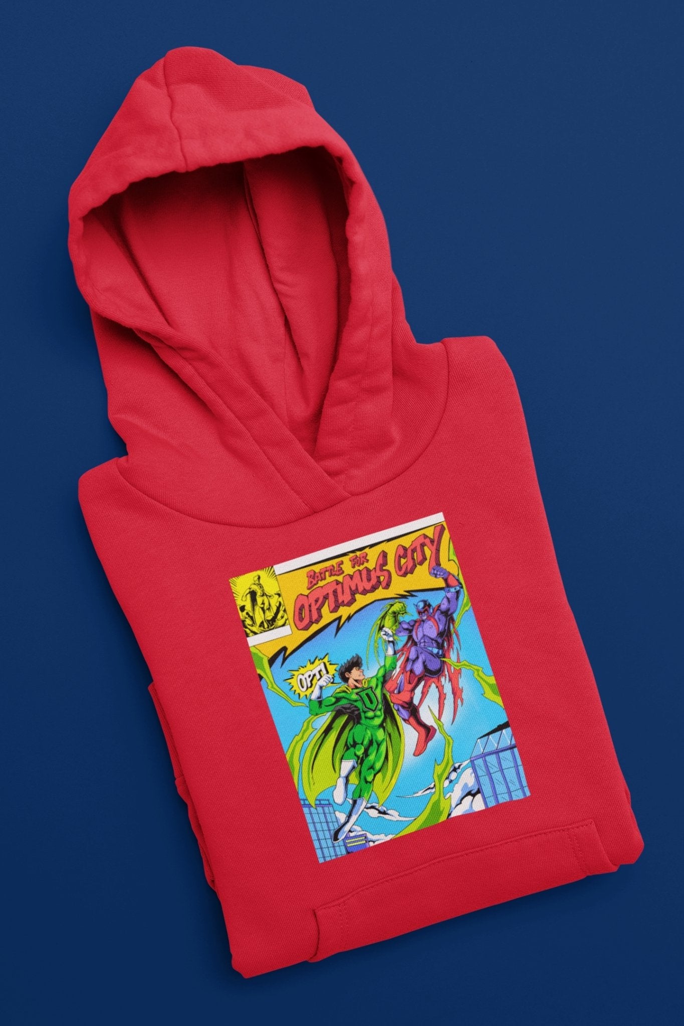 Comic Book Hoodie - Optimus