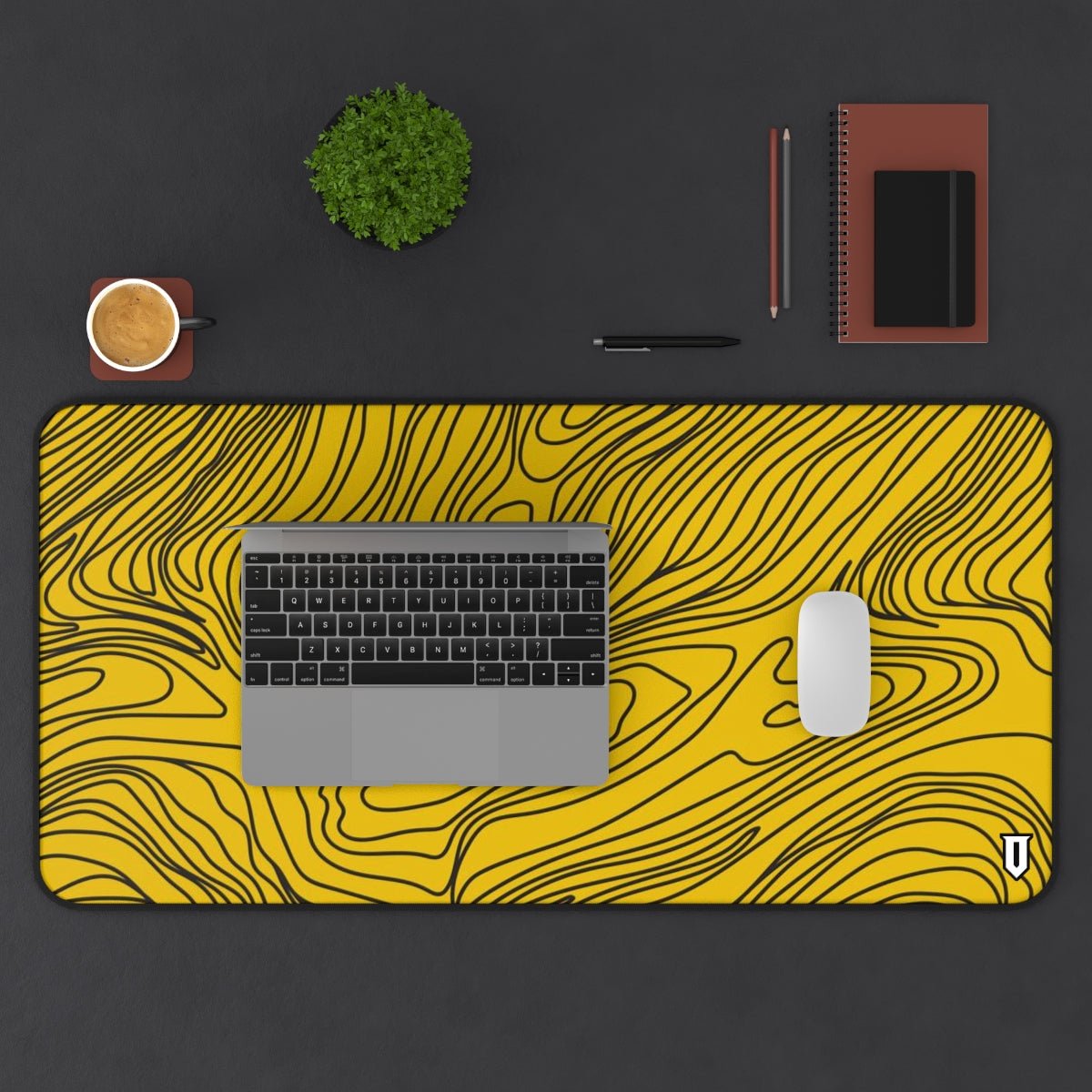 Gold Damascus Mousepad - Optimus