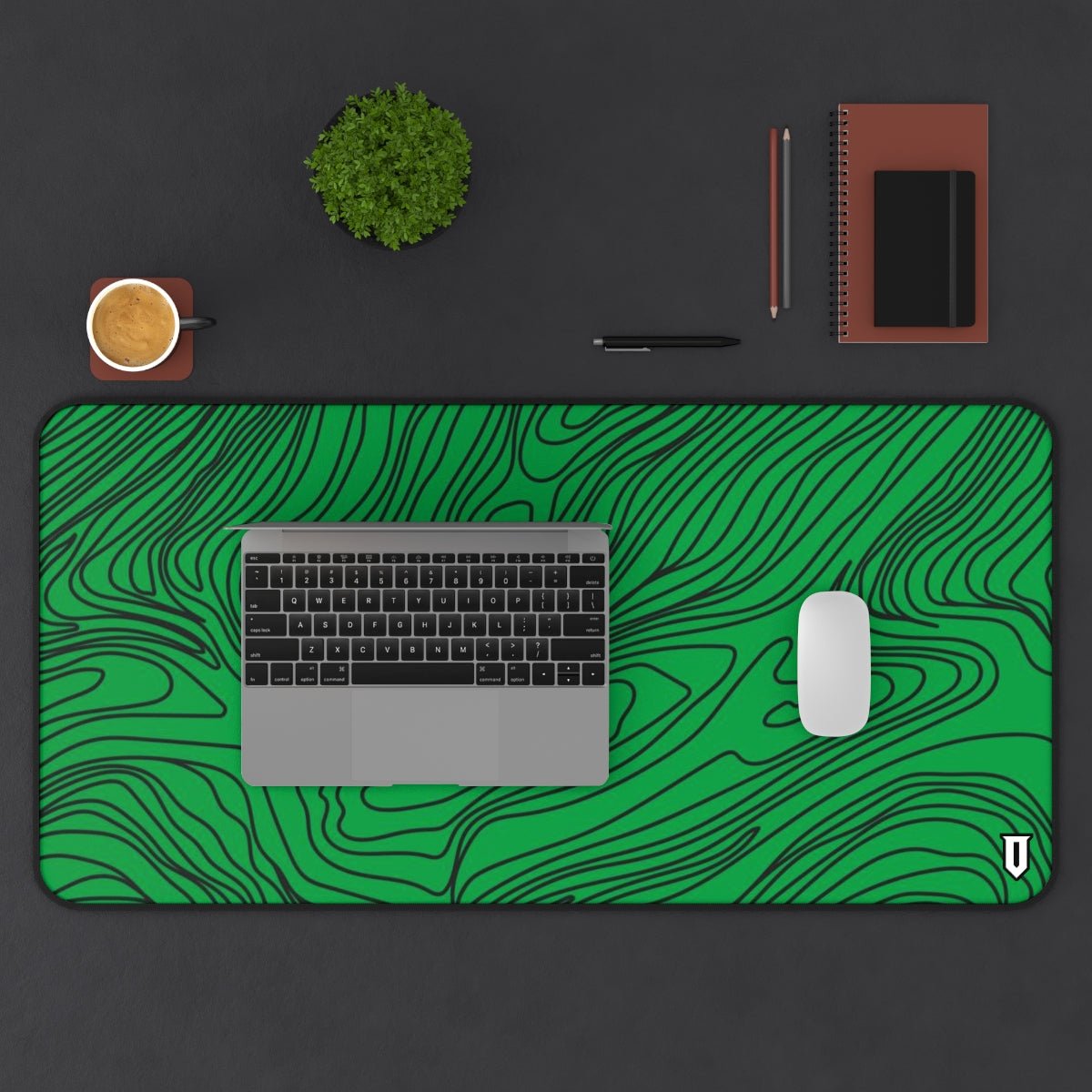Green Damascus Mousepad - Optimus