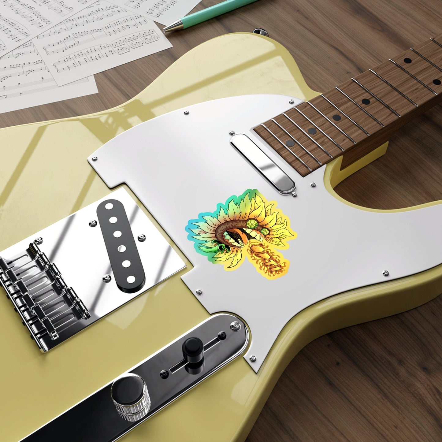 Optimus Fireflower Holo Sticker - Optimus