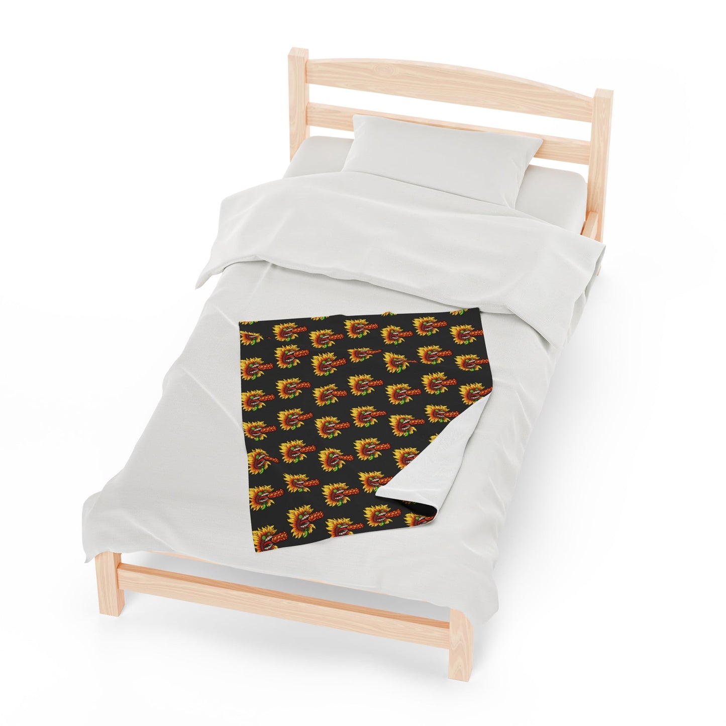 Optimus Fireflower Plush Blanket - Optimus
