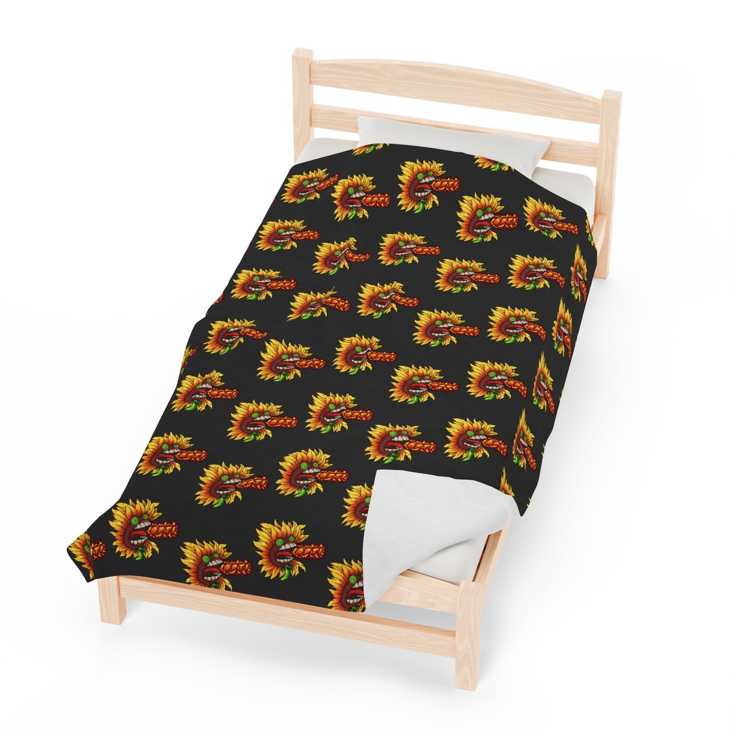 Optimus Fireflower Plush Blanket - Optimus