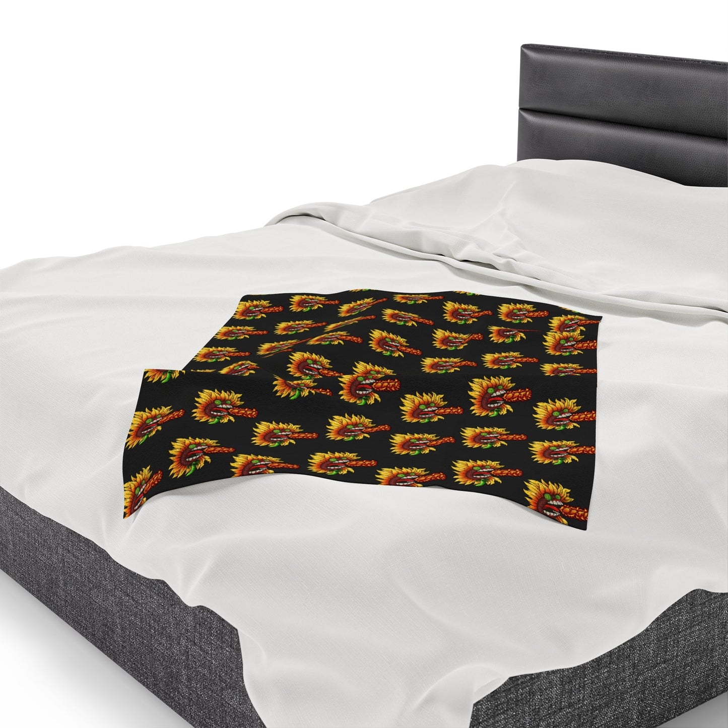 Optimus Fireflower Plush Blanket - Optimus