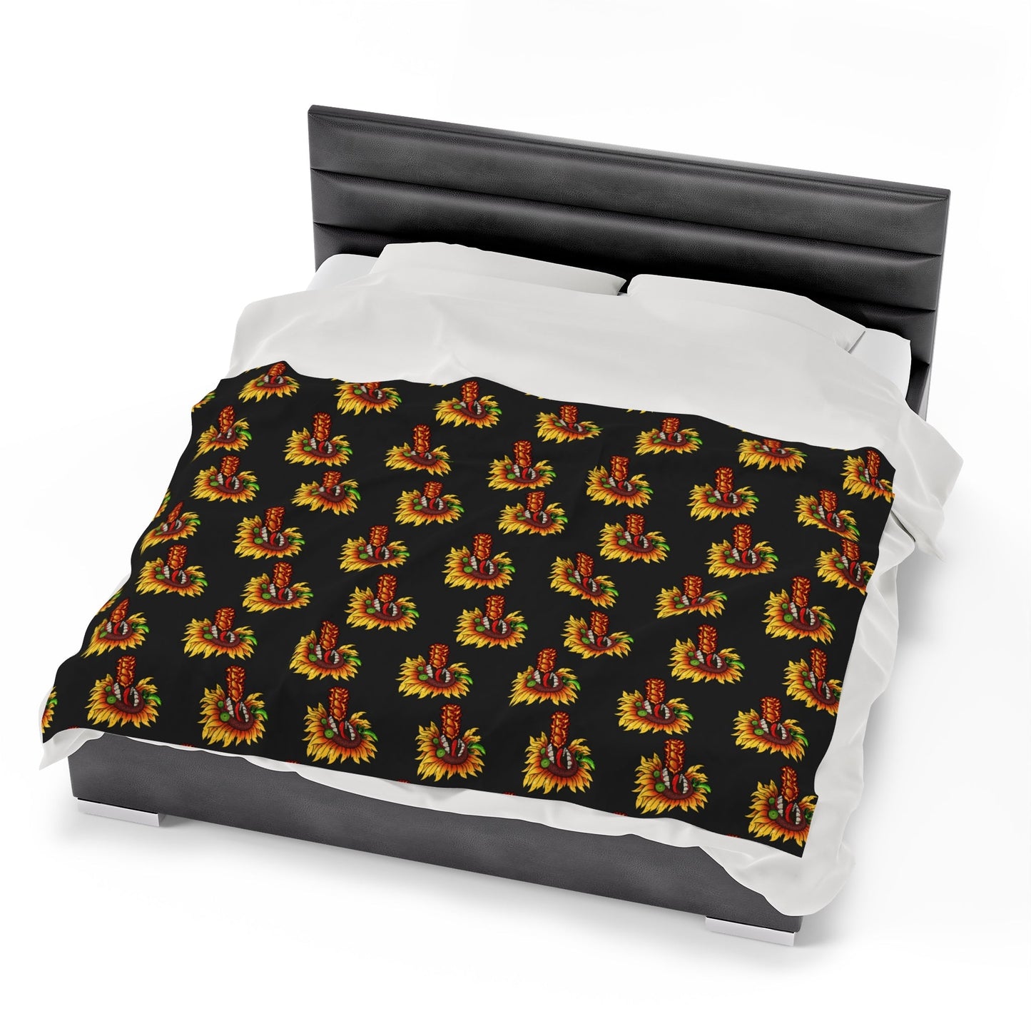 Optimus Fireflower Plush Blanket - Optimus
