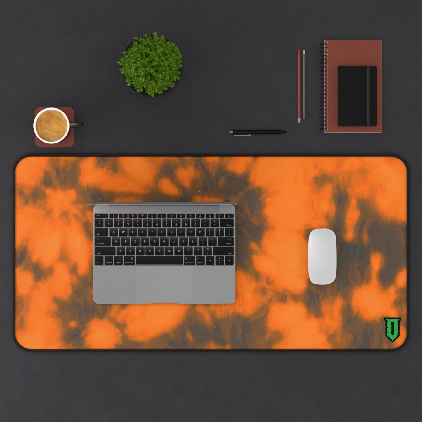 Orange Acid Dye Mousepad - Optimus