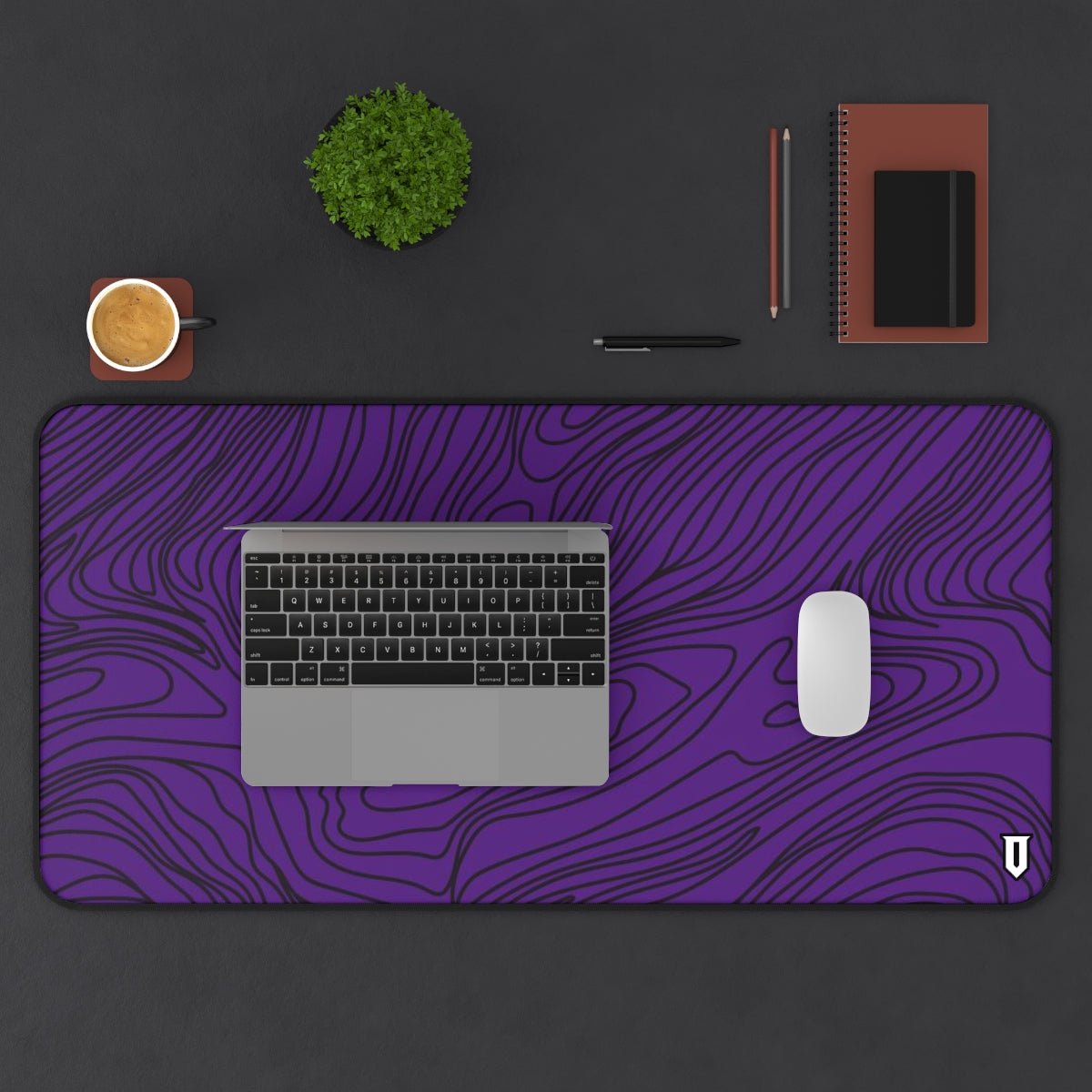 Purple Damascus Mousepad - Optimus