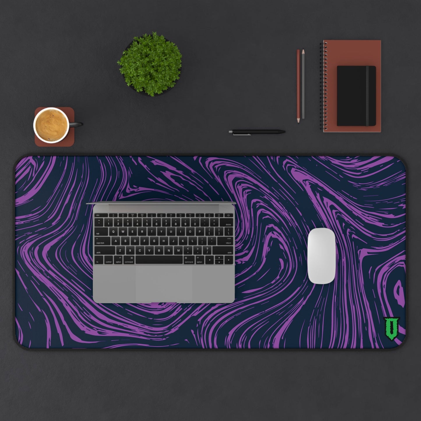 Purple Marble Mousepad - Optimus