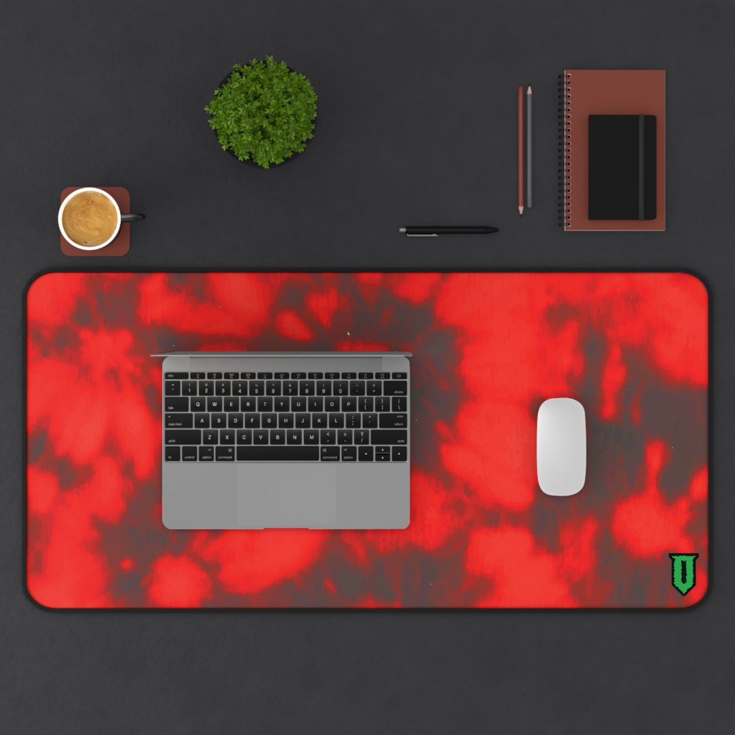 Red Acid Dye Mousepad - Optimus