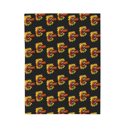 Optimus Fireflower Plush Blanket