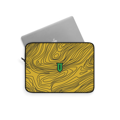 Gold Damascus Laptop Sleeve - Optimus