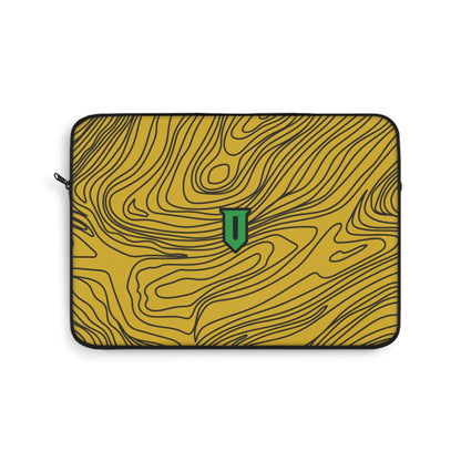 Gold Damascus Laptop Sleeve - Optimus