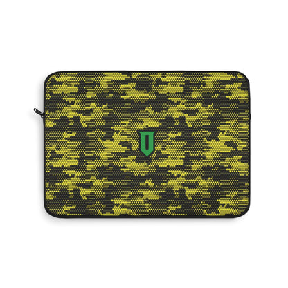 Gold Hex Camo Laptop Sleeve - Optimus