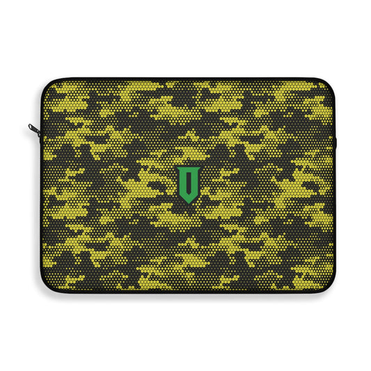 Gold Hex Camo Laptop Sleeve - Optimus