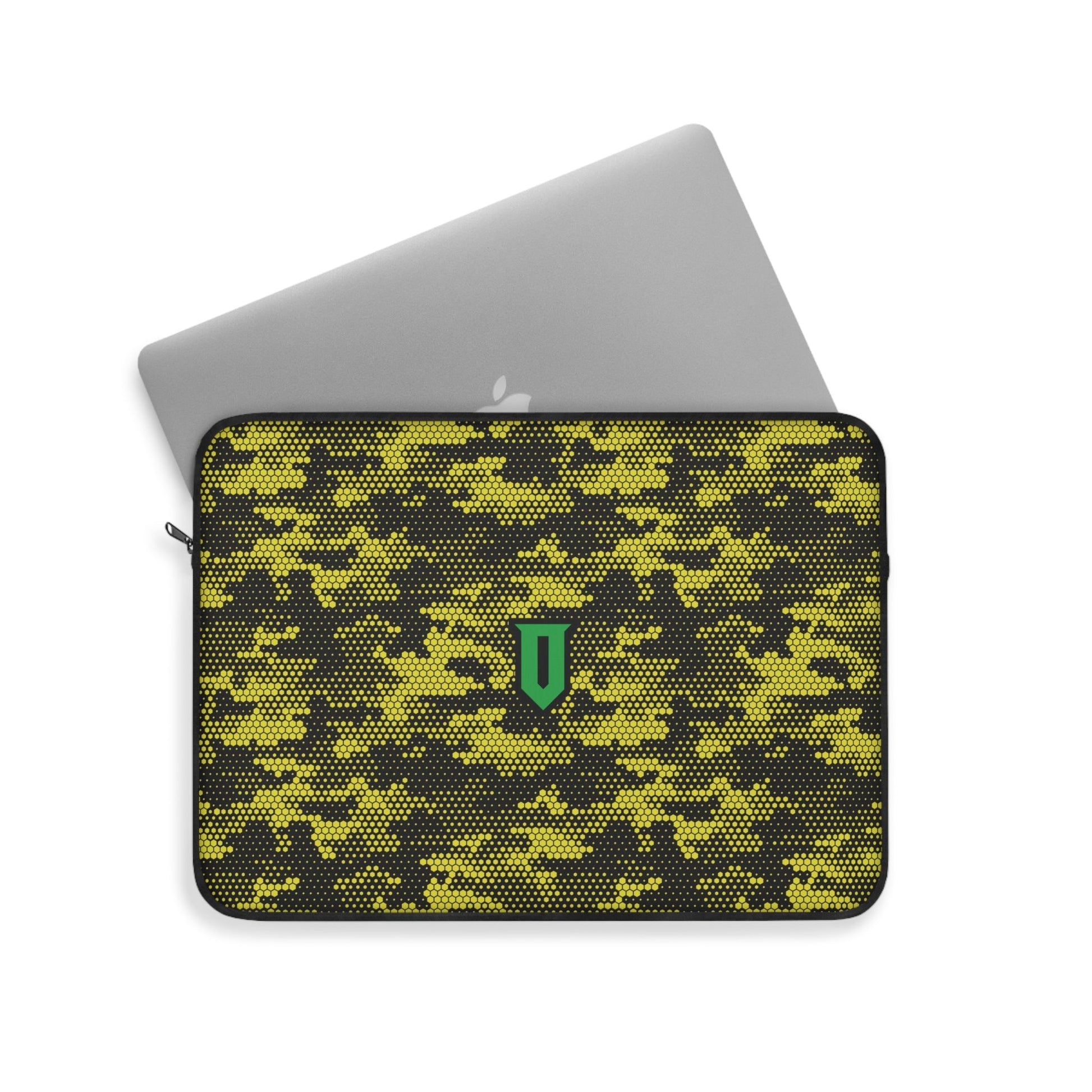 Gold Hex Camo Laptop Sleeve - Optimus