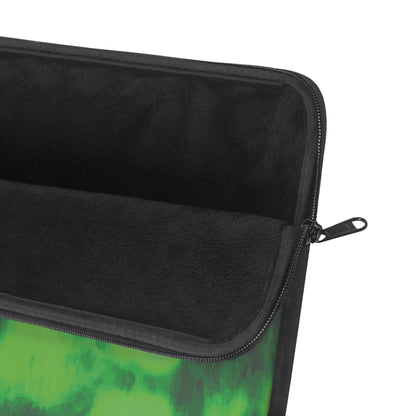 Green Acid Dye Laptop Sleeve - Optimus