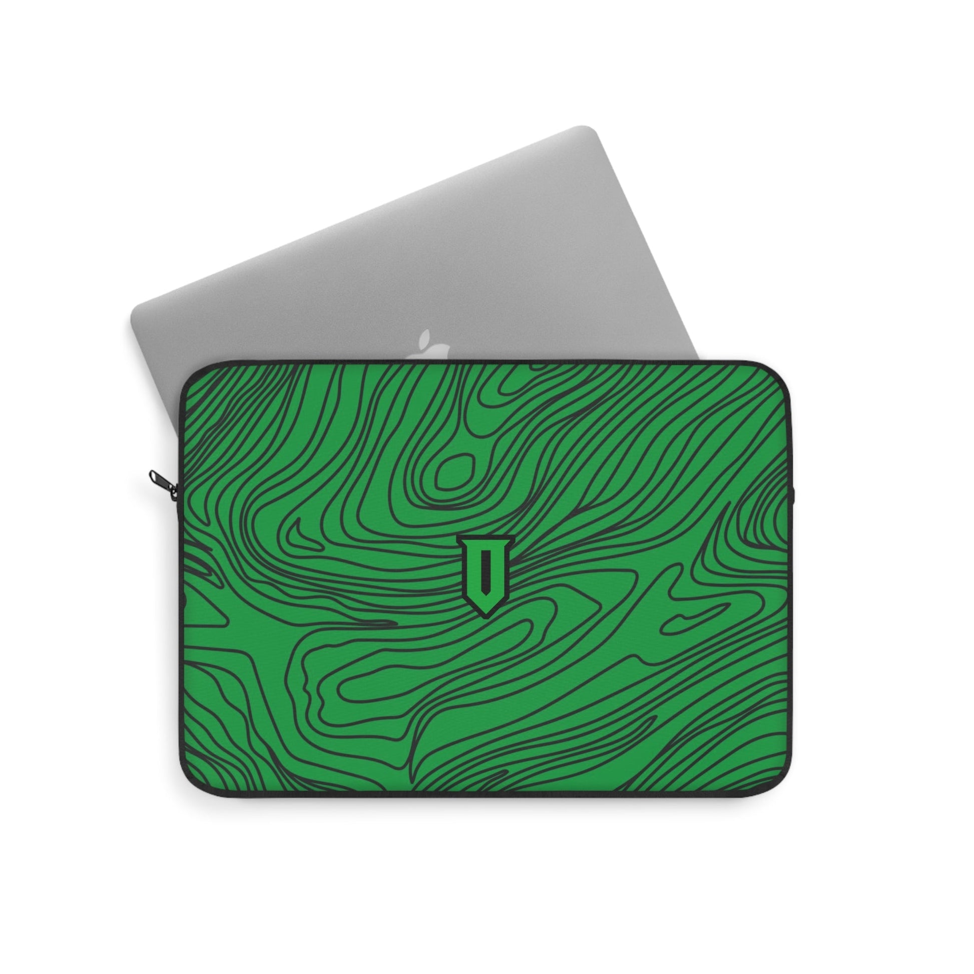 Green Damascus Laptop Sleeve - Optimus