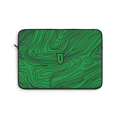 Green Damascus Laptop Sleeve - Optimus