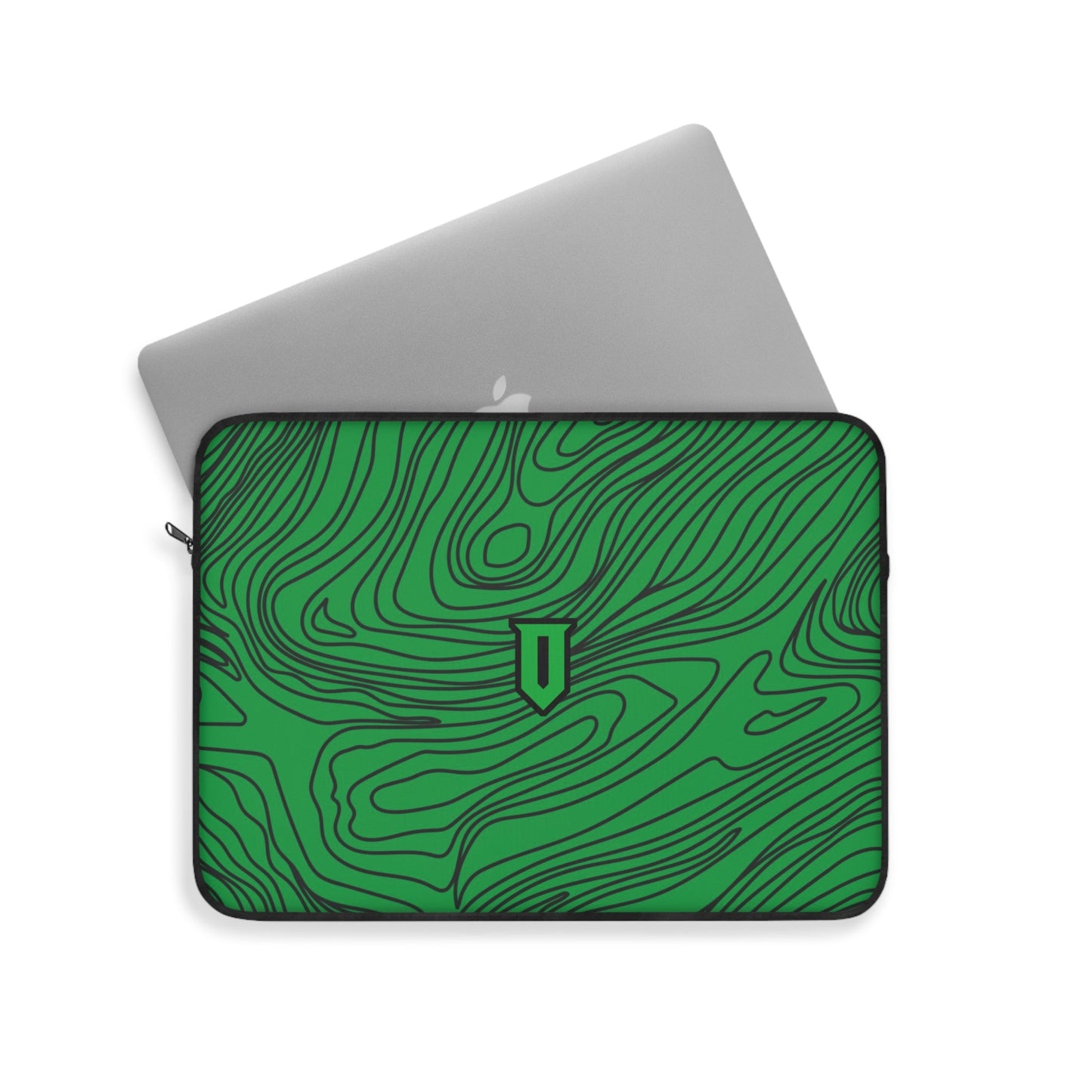 Green Damascus Laptop Sleeve - Optimus