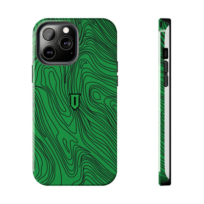 Green Damascus Phone Case - Optimus