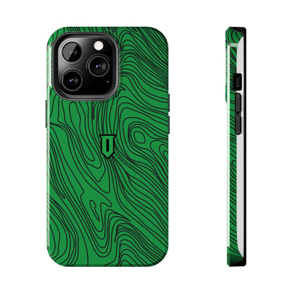 Green Damascus Phone Case - Optimus