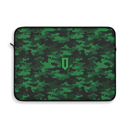 Green Hex Camo Laptop Sleeve - Optimus