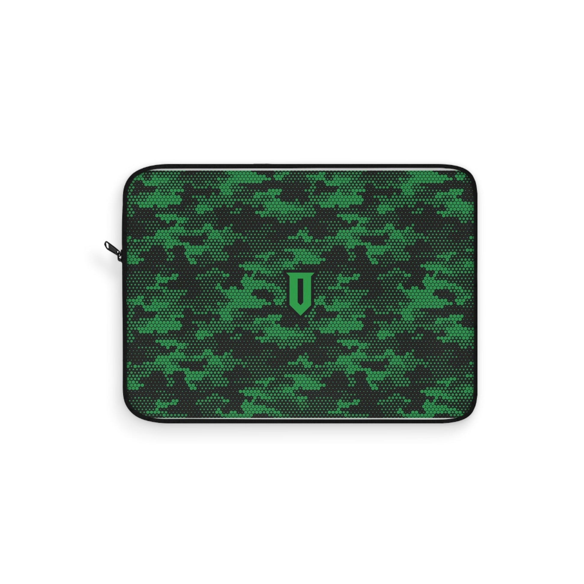 Green Hex Camo Laptop Sleeve - Optimus