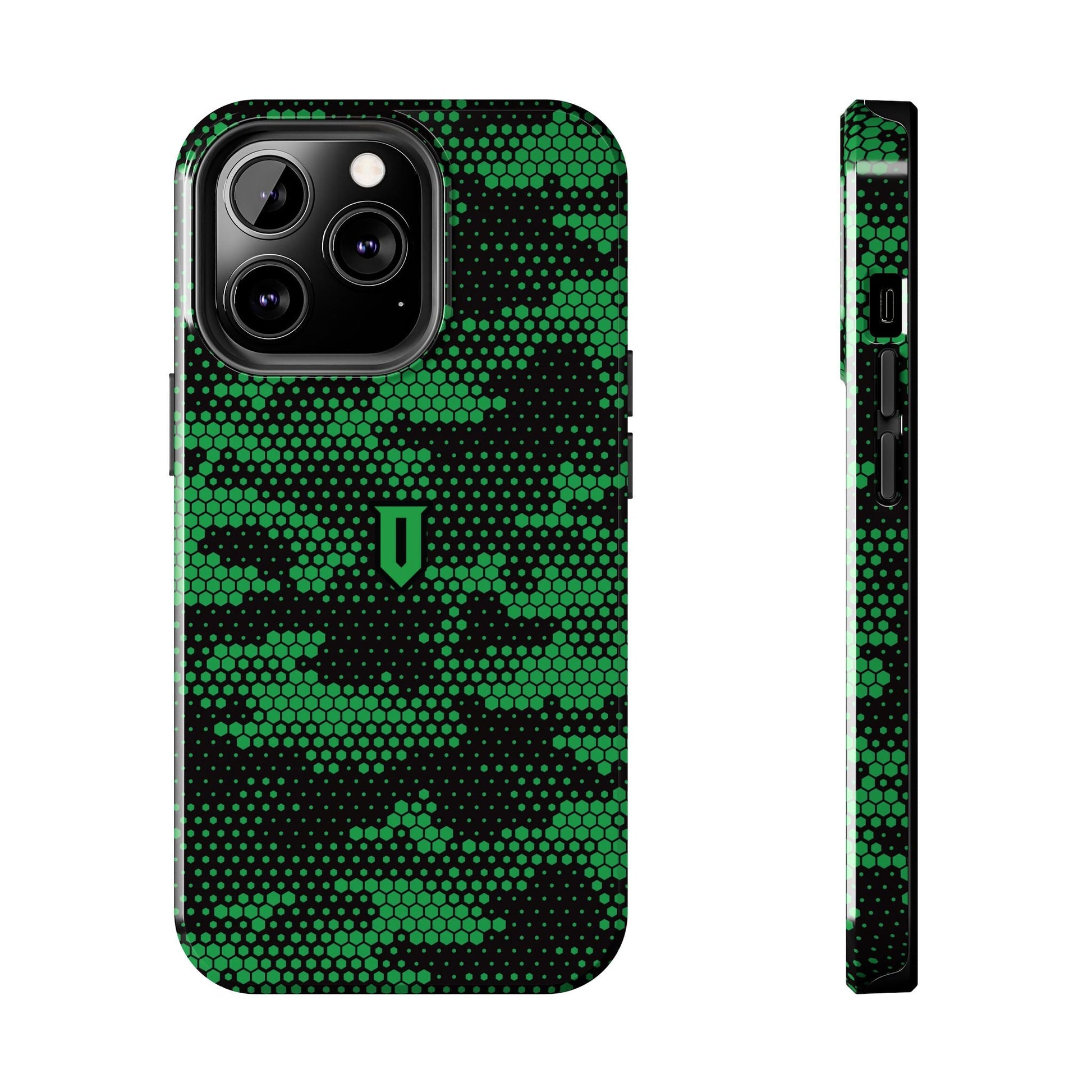 Green Hex Camo Phone Case - Optimus