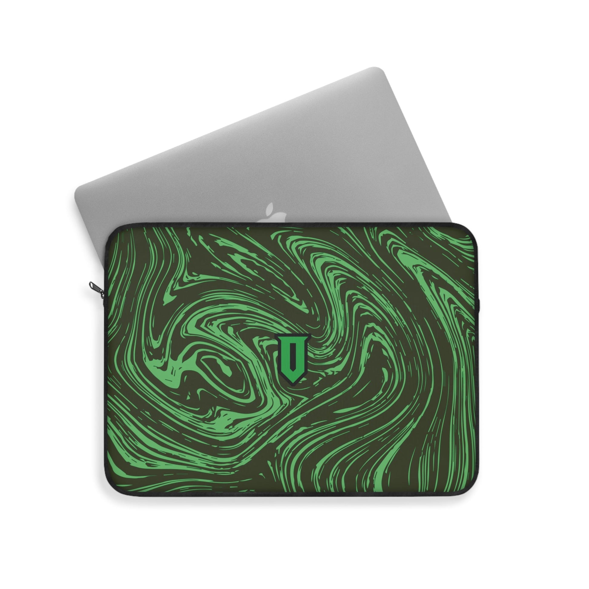 Green Marble Laptop Sleeve - Optimus