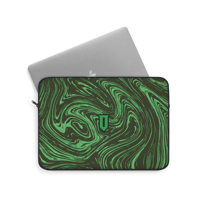 Green Marble Laptop Sleeve - Optimus