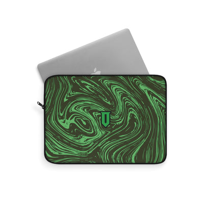 Green Marble Laptop Sleeve - Optimus