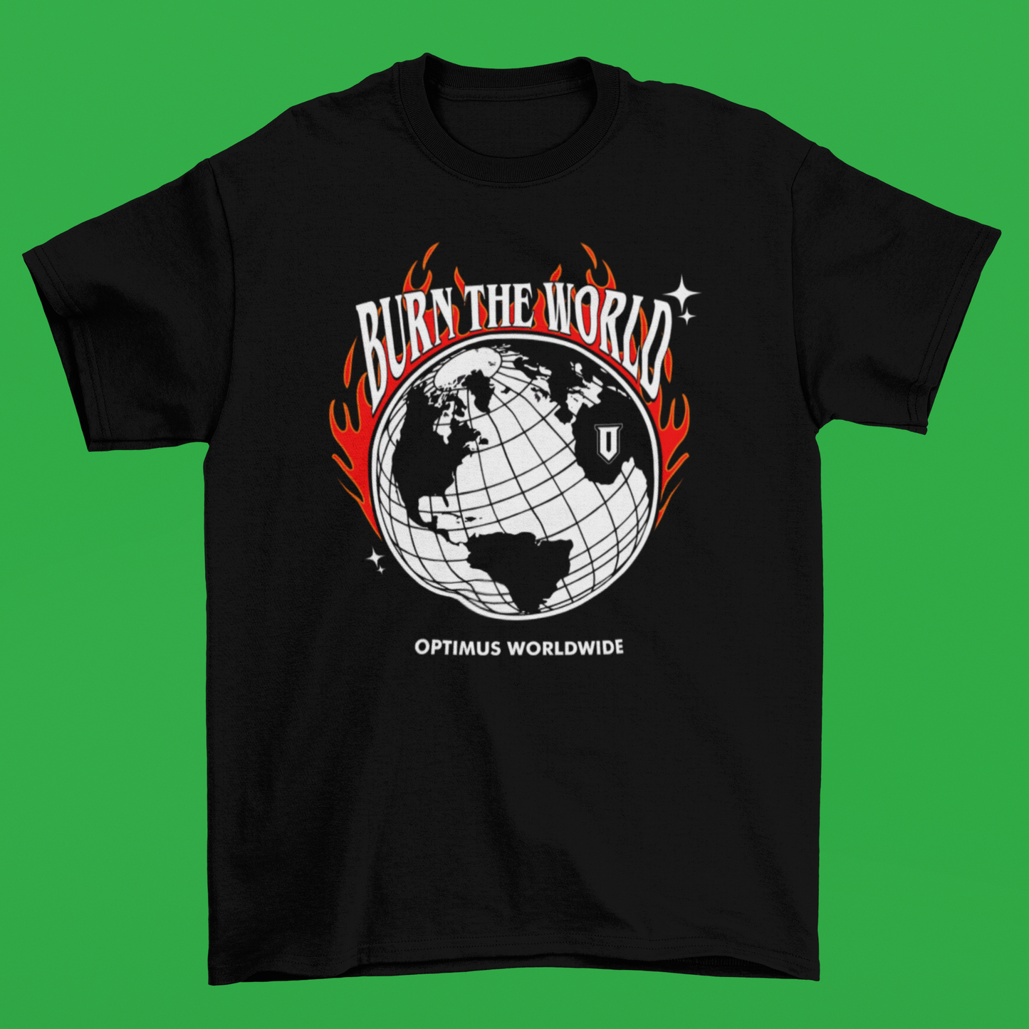 Burn The World T-Shirt (Red)