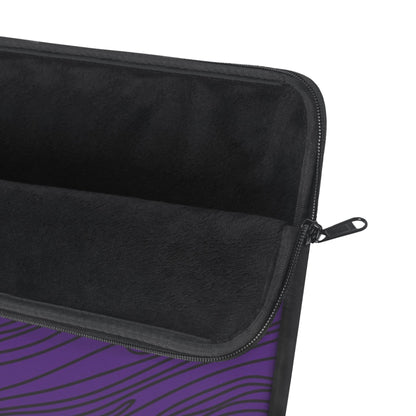 Purple Damascus Laptop Sleeve - Optimus