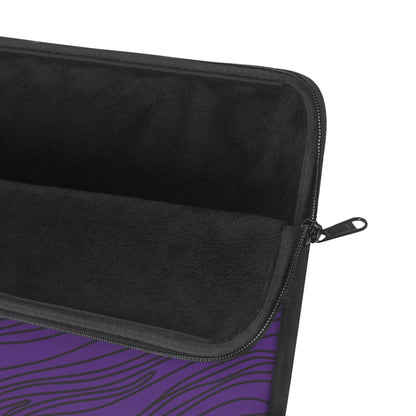 Purple Damascus Laptop Sleeve - Optimus