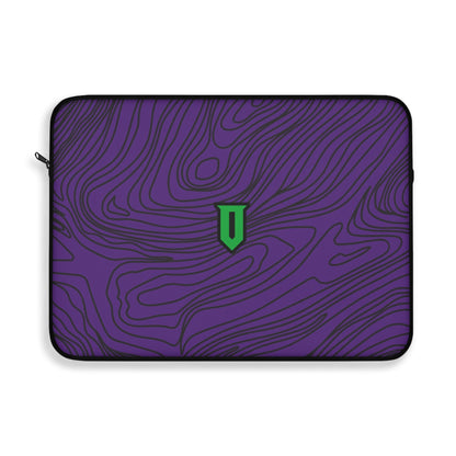 Purple Damascus Laptop Sleeve - Optimus