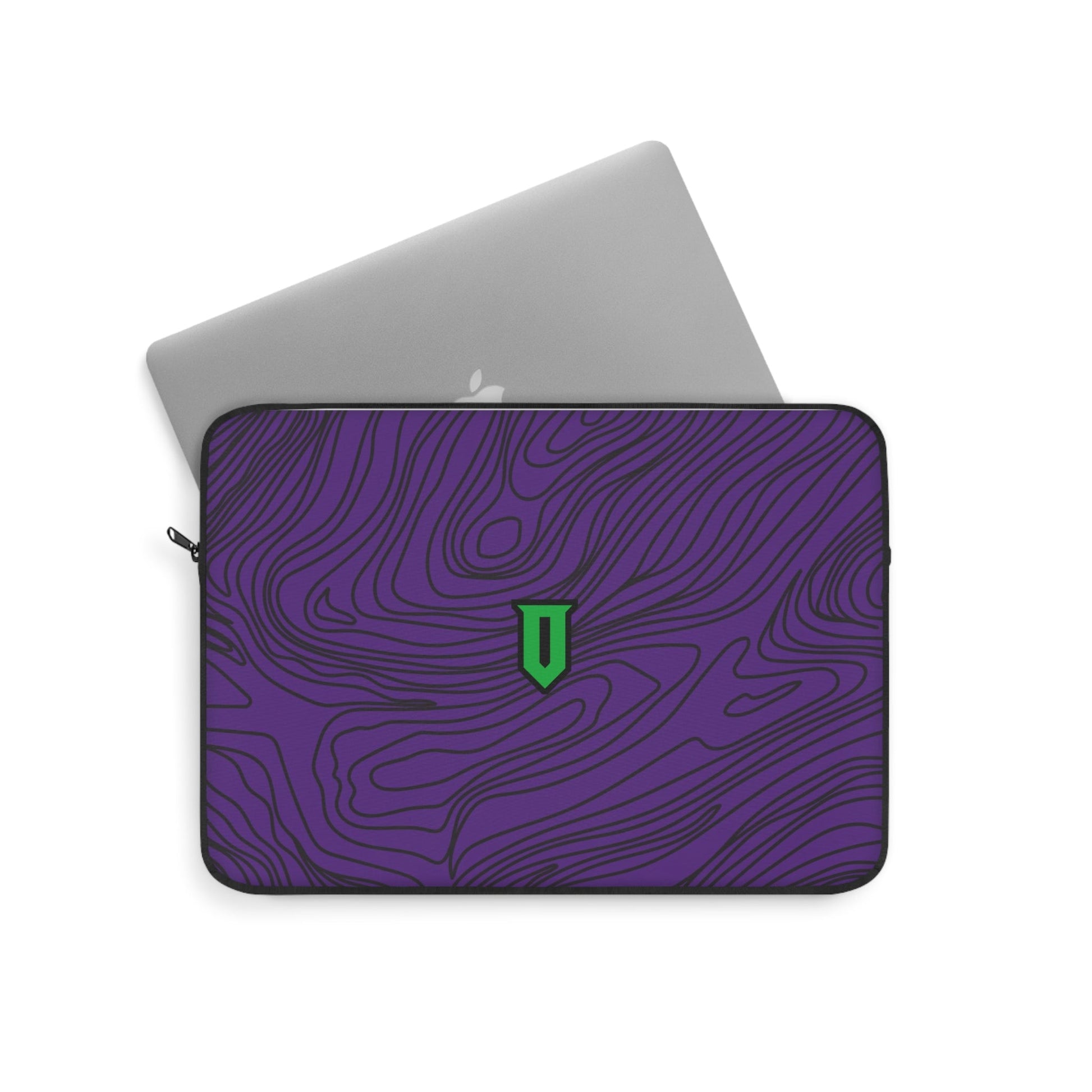 Purple Damascus Laptop Sleeve - Optimus