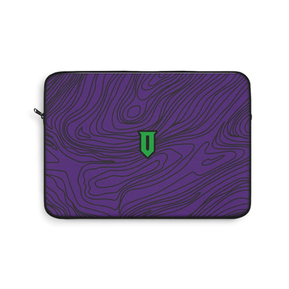 Purple Damascus Laptop Sleeve - Optimus