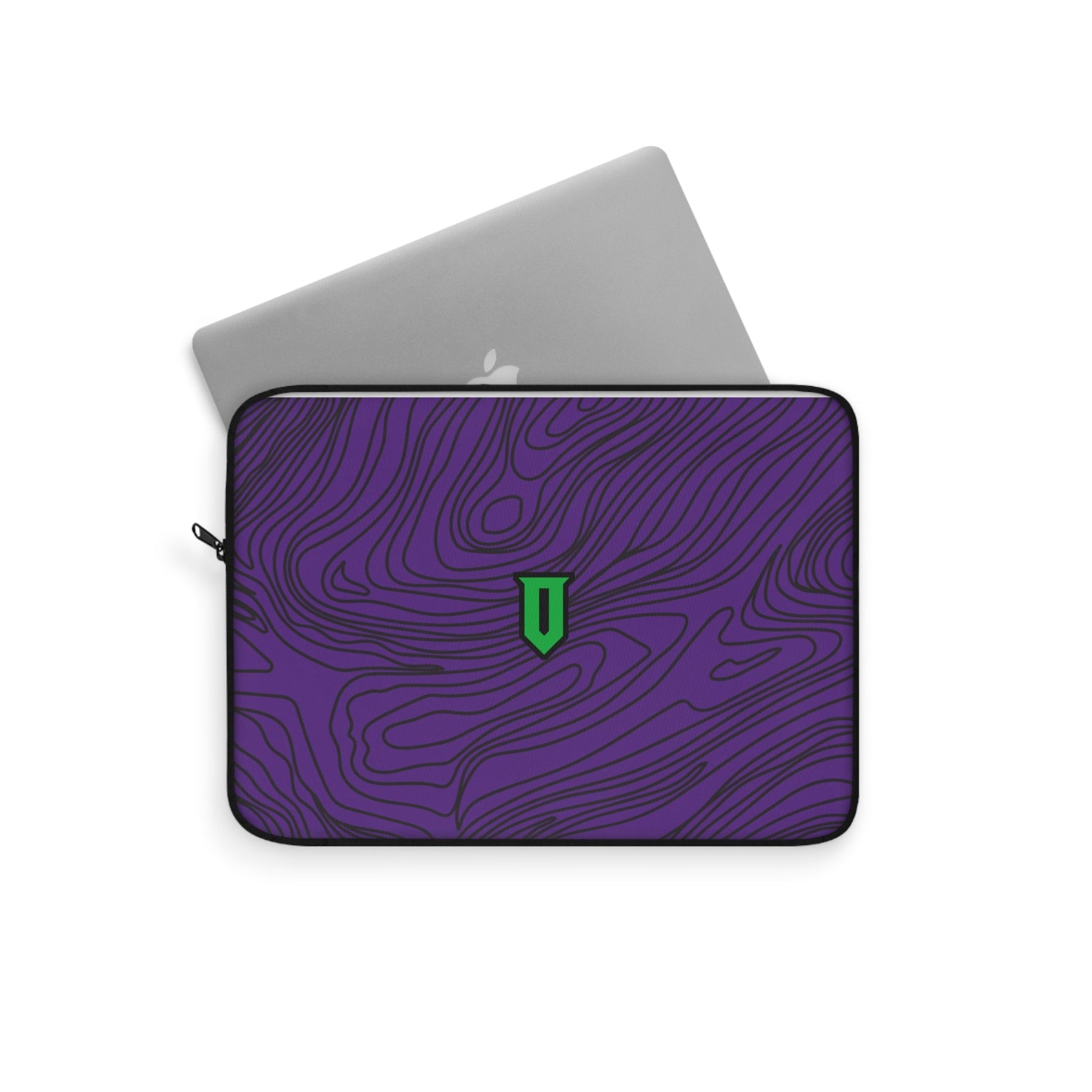 Purple Damascus Laptop Sleeve - Optimus