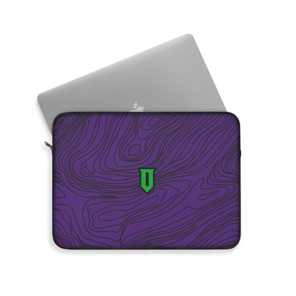 Purple Damascus Laptop Sleeve - Optimus