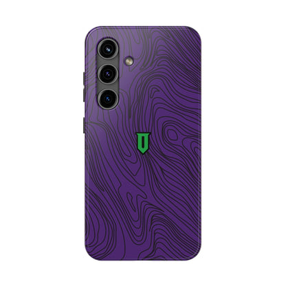 Purple Damascus Phone Case - Optimus