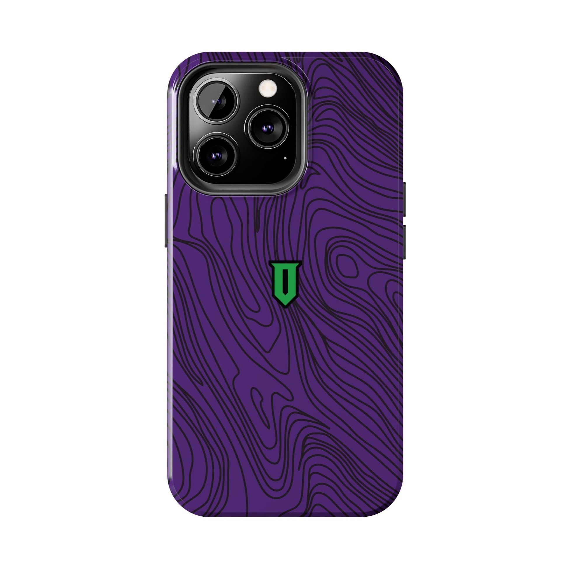 Purple Damascus Phone Case - Optimus