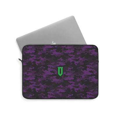 Purple Hex Camo Laptop Sleeve - Optimus