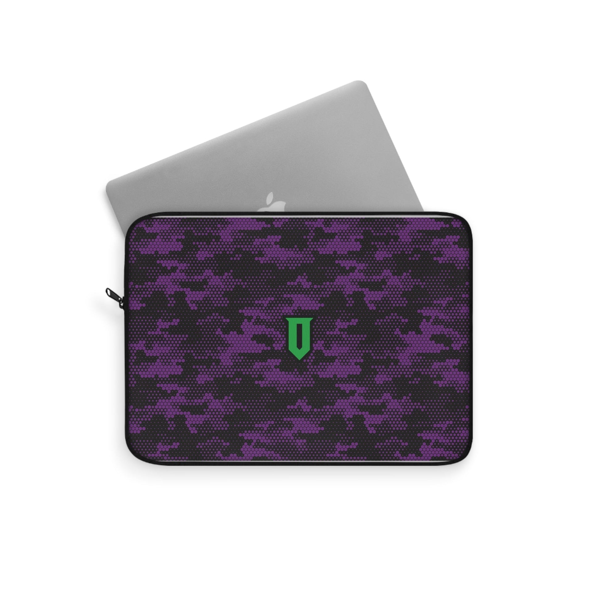 Purple Hex Camo Laptop Sleeve - Optimus