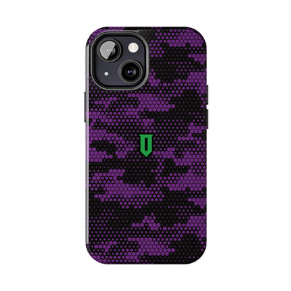 Purple Hex Camo Phone Case - Optimus