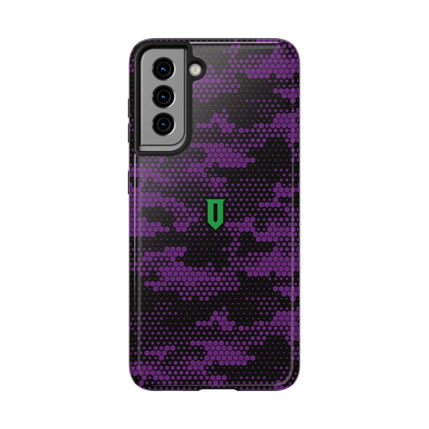 Purple Hex Camo Phone Case - Optimus