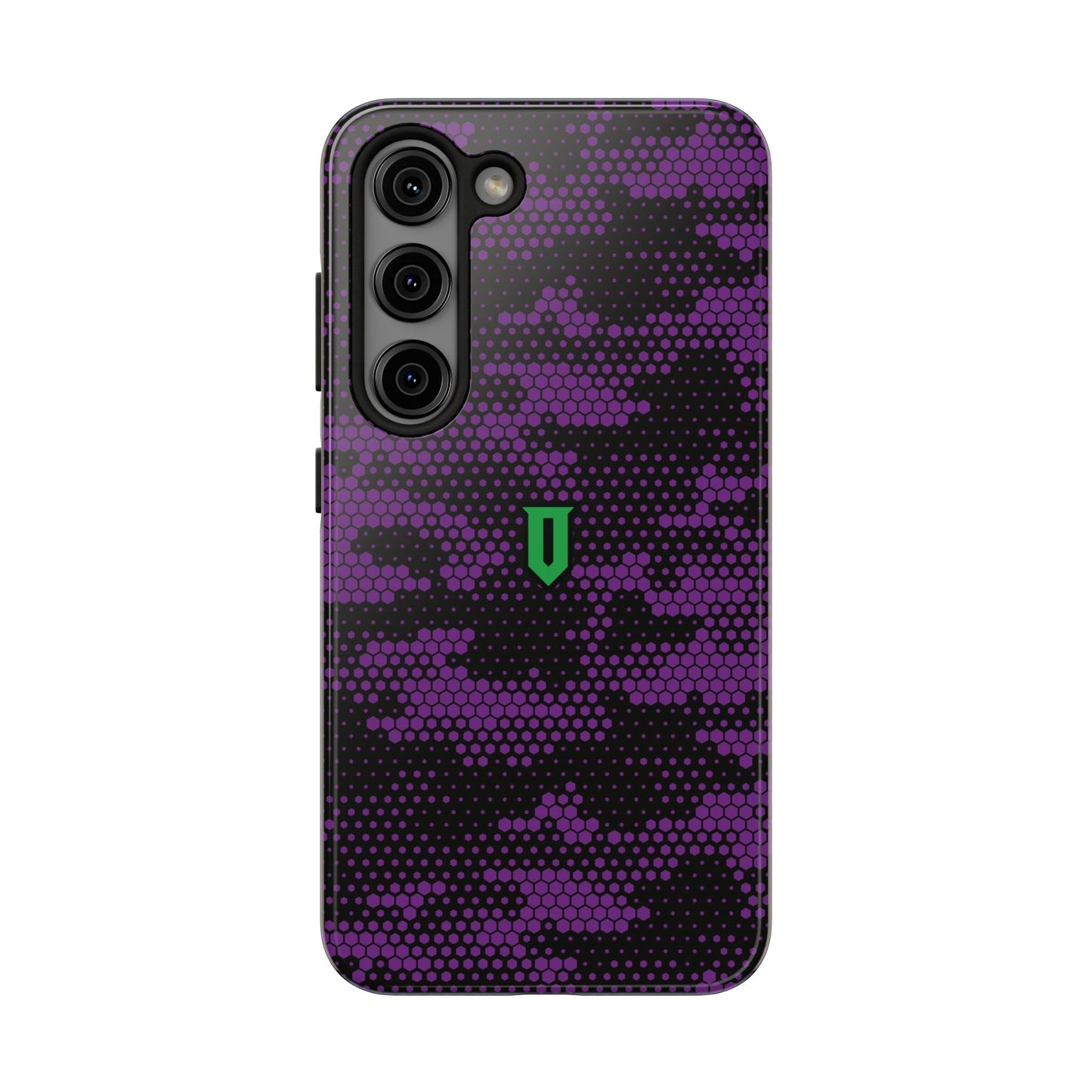 Purple Hex Camo Phone Case - Optimus